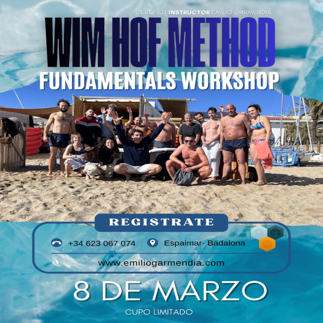 RESPIRA. SIENTE. VIVE.

El próximo 8 de marzo a las 10:00am en @espaimar_cnb Badalona vive una experiencia que puede cambiar tu manera de entender tu cuerpo y tu mente.

Taller de Fundamentos del Método Wim Hof:

 🫁 Respiración consciente
🧠 Enfoque y resiliencia mental
❄️ Exposición al frío

¡Vive Una Vida Más Feliz, Fuerte y Sano!

Una experiencia para reconectar contigo, expandir tus límites y recordar de lo que eres capaz.

Si sientes que es tu momento, escríbeme por mensaje directo y reserva tu plaza.
Las plazas son limitadas.

¡Nos vemos en el hielo!

#WimHofMethod #RespiraSienteRinde #ColdExposure #Mindset #EspaimarBadalona