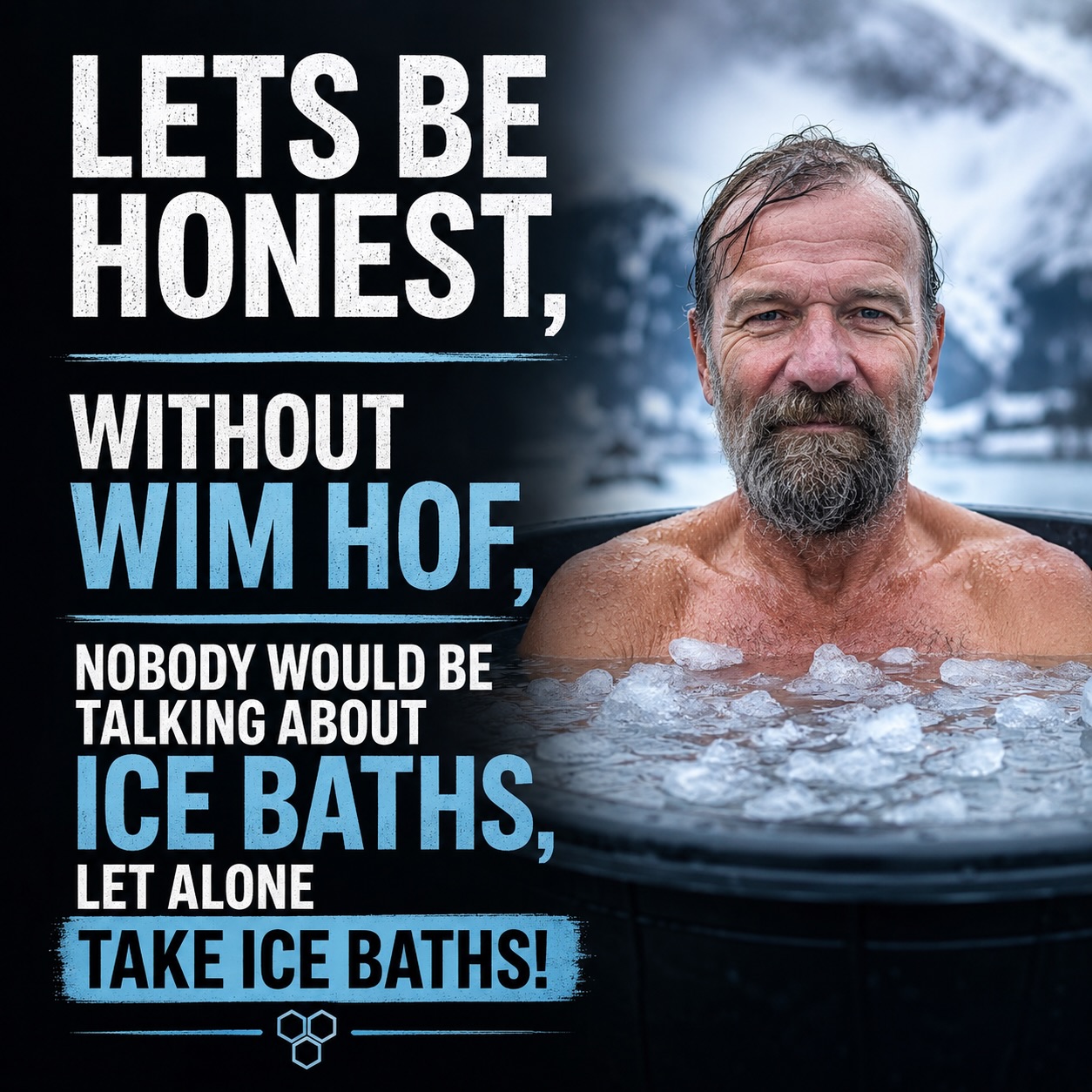 Before Wim Hof, almost nobody was talking about breathwork, cold exposure, or ice baths as powerful tools for health and performance.

Now athletes, entrepreneurs, doctors, and everyday people are using the cold to:

• Sell, Sell, Sell… after that:

• Build mental resilience
• Increase energy and focus
• Improve recovery
• Reduce stress
• Train the mind to stay calm under pressure

But the ice is not the goal!

The real transformation happens when you learn to control your breathing, your mind, and your response to stress.

The cold simply reveals who you are when discomfort shows up. ❄️

Have you ever tried an ice bath? What did it change in you?

#WimHof #IceBath #ColdExposure #Breathwork #ColdPlunge MentalStrength Longevity HumanPerformance Mindset Recovery Biohacking Wellness Performance StressManagement Focus Discipline Resilience HealthOptimization BreathingExercises HighPerformance AthleteMindset IceBathChallenge ColdTherapy Wellbeing SelfMastery PeakPerformance HealthyLifestyle EmilioGarmendia WimHofMethod SuperHuman